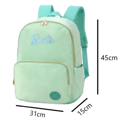 Imagem de Mochila Bolsa Costas Barbie Turquesa Filme Juvenil Meninas