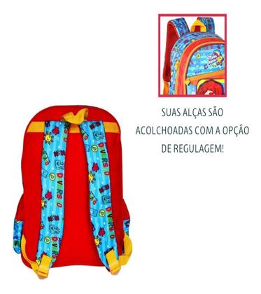 Imagem de Mochila Bolsa Costas Escolar Infantil Maria Clara e JP -Clio