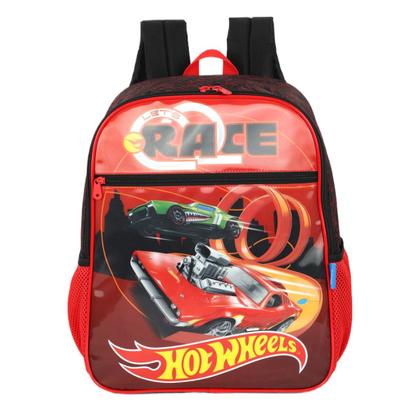 Imagem de Mochila Bolsa de Costas Escolar Infantil Hot Wheels Crianças