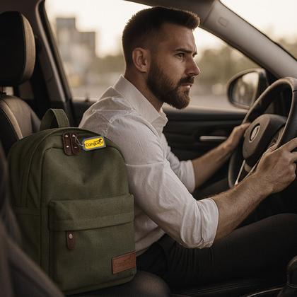 Imagem de Mochila Bolsa De Lona Reforçada Resistente Masculina Feminina Escolar Faculdade Dia a Dia Amplo Espaço Moderna