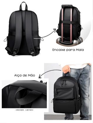 Imagem de Mochila Bolsa Executiva Notebook Impermeável Emborrachada