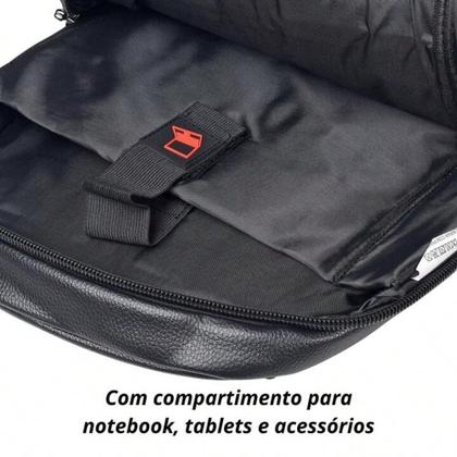 Imagem de Mochila  Bolsa Executiva Notebook Reforçada Elegante Faculdade Trabalho Bolsa Alça Reforçada Imperme