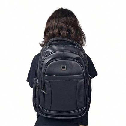 Imagem de Mochila  Bolsa Executiva Notebook Reforçada Elegante Faculdade Trabalho Bolsa Alça Reforçada Imperme