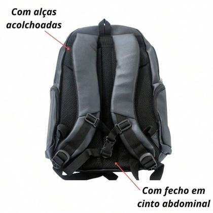 Imagem de Mochila  Bolsa Executiva Notebook Reforçada Elegante Faculdade Trabalho Bolsa Alça Reforçada Imperme