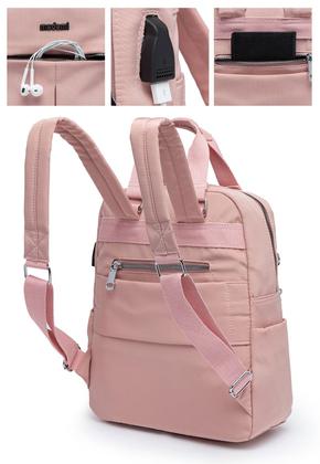 Imagem de Mochila Bolsa Feminina Executiva Notebook Reforçada Usb