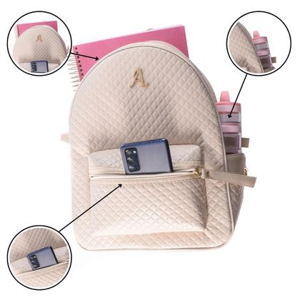 Imagem de Mochila Bolsa Feminina Grande Espaçosa Elegante Alça Ajustável