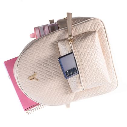 Imagem de Mochila Bolsa Feminina Grande Espaçosa Elegante Alça Ajustável