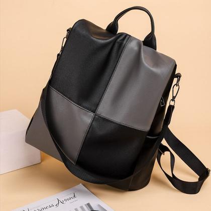 Imagem de Mochila Bolsa Feminina Moderna Bolso Antifurto de Ombro Alça transversal Dia a Dia Trabalho