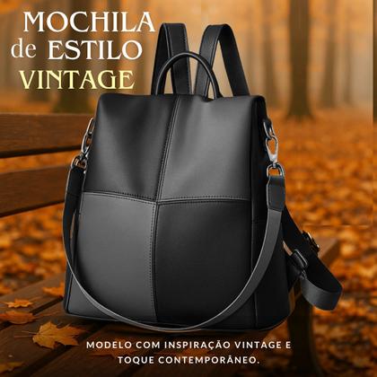 Imagem de Mochila Bolsa Feminina Moderna Bolso Antifurto de Ombro Alça transversal Dia a Dia Trabalho