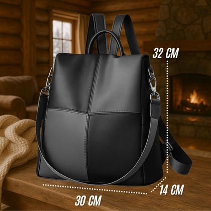 Imagem de Mochila Bolsa Feminina Moderna Bolso Antifurto de Ombro Alça transversal Dia a Dia Trabalho