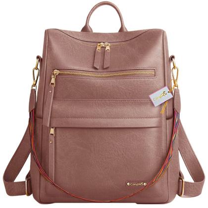 Imagem de Mochila Bolsa Feminina Reforçada Alça De Ombro Passeio Dia a Dia Alto Padrão Super Moderna