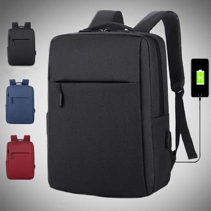 Imagem de Mochila Bolsa Mala Executiva Escolar Faculdade Trabalho Reforçada Com Saída USB Lançamento