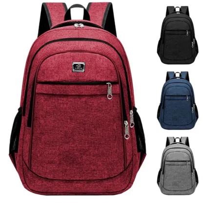 Imagem de Mochila Bolsa Mala Reforçada Notebook Impermeável Envio Imediato Unisex Top Cores