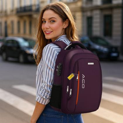 Imagem de Mochila Bolsa Masculina Feminina Notebook Anti Furto Resistente A Agua Reforçada USB