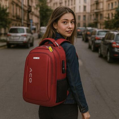 Imagem de Mochila Bolsa Masculina Feminina Notebook Anti Furto Resistente A Agua Reforçada USB