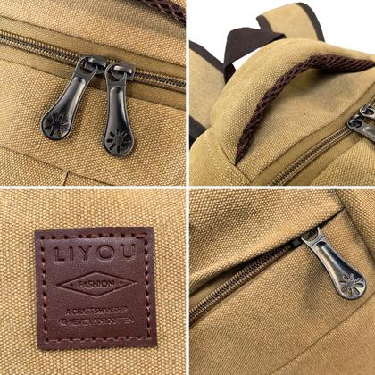 Imagem de Mochila Bolsa Masculina Feminina Notebook Resistente A Agua Reforçada Ideal Para Escolar Faculdade Dia a Dia Trabalho Viagem