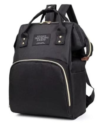 Imagem de Mochila Bolsa Maternidade Com Berço Portátil Térmica + Trocador Portátil Living Traveling Share