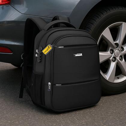 Imagem de Mochila Bolsa Notebook Masculina Feminina Reforçada com Cadeado Ideal Para Escola Faculdade Viagens