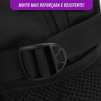 Imagem de Mochila Bolsa Reforçada Notebook 15.6' Escolar Cabo Aço impermeável