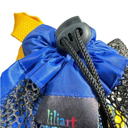 Imagem de Mochila Bolsa Saco Organizador De Brinquedos Passeio Praia