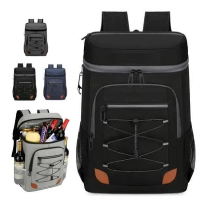 Imagem de Mochila Bolsa Térmica Grande Passeio Acampamento Luxo Viagem Resistente Impermeável