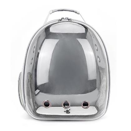 Imagem de Mochila Bolsa Transporte Pet Gato Cachorro Visao Panoramica 360 Astronauta Bolso Ventilado Alça Ajustavel Passeio Viagem Caminhada Saida