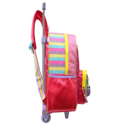 Imagem de Mochila Bubu E As Corujinhas Rodinhas Kit Estojo Duplo Clio