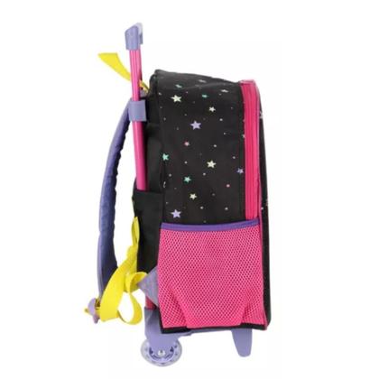 Imagem de Mochila c Rodinhas e Costas Unicornio Up4you  Violeta