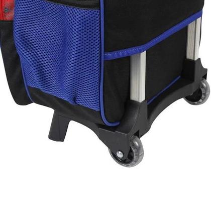 Mochila C/ Rodinhas Homem Aranha - Container Imagem de Mochila C/ Rodinhas Homem Aranha - Container