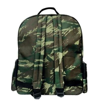 Imagem de Mochila Camuflada Escolar Viagem Férias Acampamento Pescaria