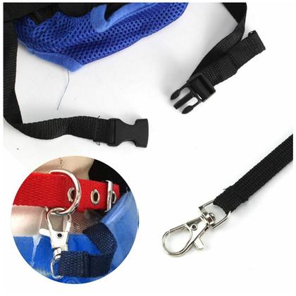 Imagem de Mochila Canguro Cao Gato Cachorro Pet Bolsa Transporte Animal de Estimaçao Pequeno Porte Caminhada Ar Livre Confortaval Seguro Resistente