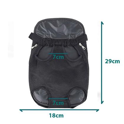 Imagem de Mochila Canguru Gato Cao Cachorro Pet Animal de Estimaçao Bolsa Transporte Pequeno Porte Ar Livre Resistente Confortavel Seguro Caminhada Passeio