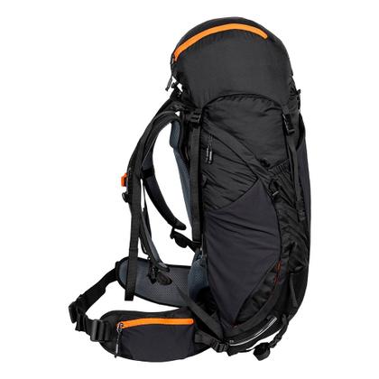 Imagem de Mochila Cargueira Para Camping Ultraligth 50+10 litros Preta - Curtlo