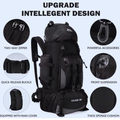 Imagem de Mochila Cargueira Trekking (X-LONG) 90l Impermeável