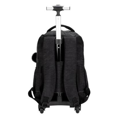 Imagem de Mochila Carrinho com Rodas Alça Costas Nylon Infantil Grande Reforçada Pack'n Go Goal