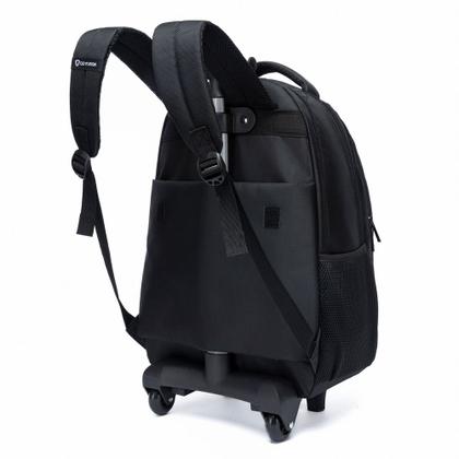 Imagem de Mochila Carrinho Executiva Notebook Reforçada Viagem