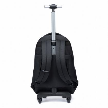 Imagem de Mochila Carrinho Executiva Notebook Reforçada Viagem