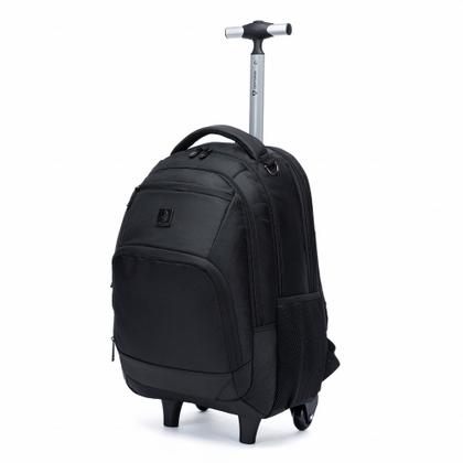 Imagem de Mochila Carrinho Executiva Notebook Reforçada Viagem