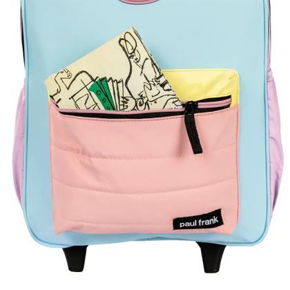 Imagem de Mochila Carrinho Externo Paul Frank Authentic Color Fun
