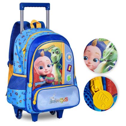 Imagem de Mochila Carrinho Holografica LooLoo Kids Clio LL24112K
