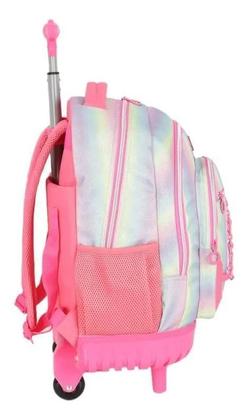 Imagem de Mochila carrinho luxcel up4you rosa mc49102up rosa