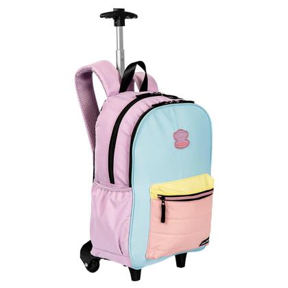 Imagem de Mochila Carrinho Paul Frank Authentic Color Block Grande