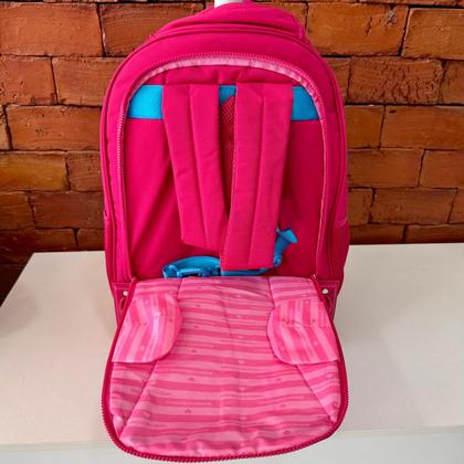 Imagem de Mochila Carrinho Rebecca Bonbon RB Grande Rodinha Escolar