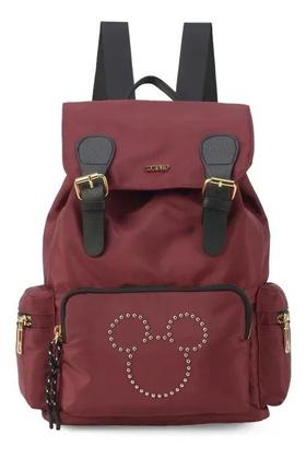 Imagem de Mochila Casual Escolar Feminina Costas Mickey Mouse