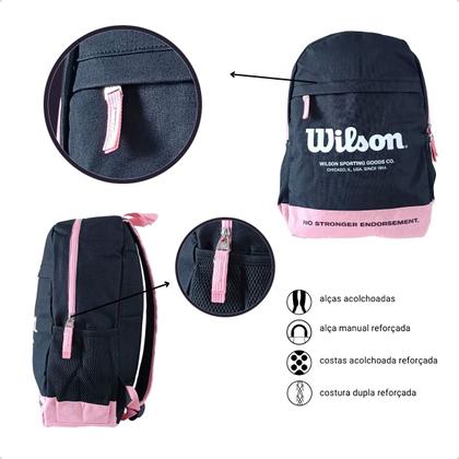 Imagem de Mochila Casual Wilson Alça Design Reforçada Alça