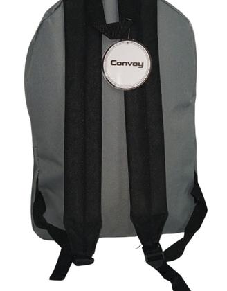 Imagem de Mochila Casual Yins Convoy em Nylon Grafite 16"- Convoy