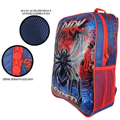 Mochila Clio Dark Spider Alças Ajustáveis 16L Imagem de Mochila Clio Dark Spider Alças Ajustáveis 16L