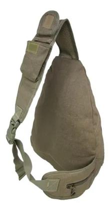 Imagem de Mochila Com Alça Transversal Em Lona Reforçada Kvn Grande