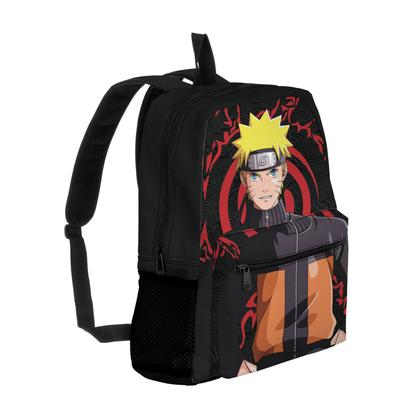 Imagem de Mochila com Bolso Infantil Avulsa Naruto Menina e Menino 