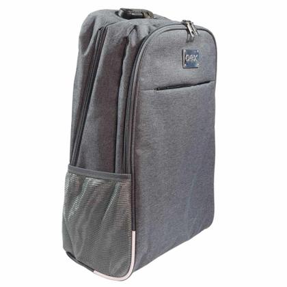 Imagem de Mochila com Cadeado para Notebook 15,6" Safety BK108 Cinza - OEX